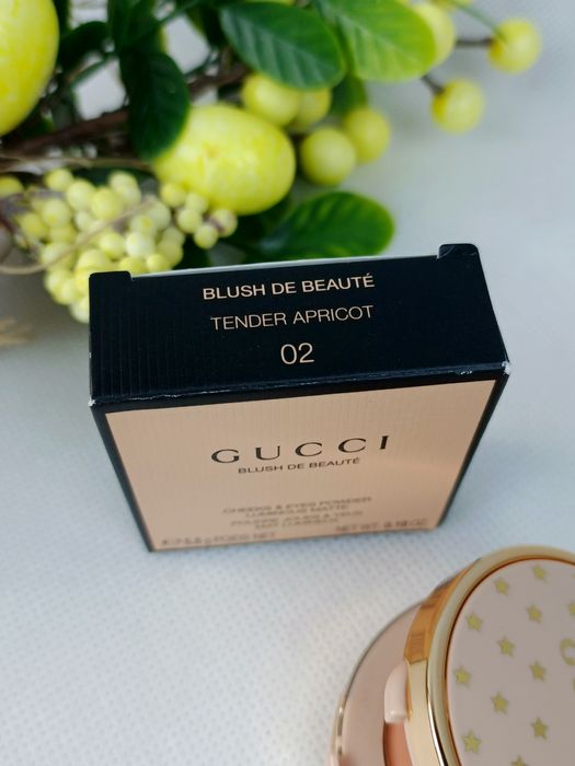Gucci Blush De Beauté Tender Apricot 02 – Róż do policzków i powiek