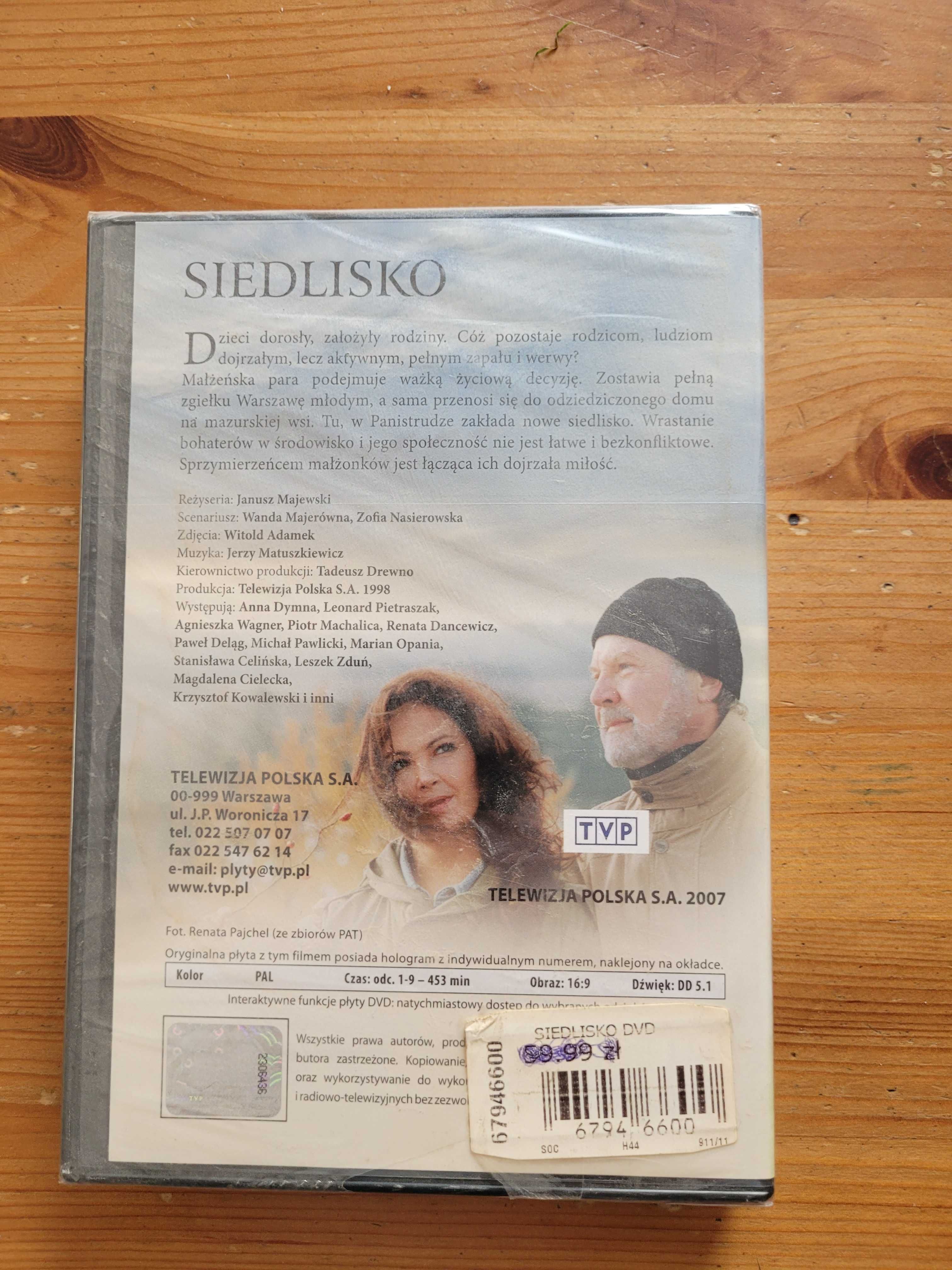 Siedlisko serial na DVD