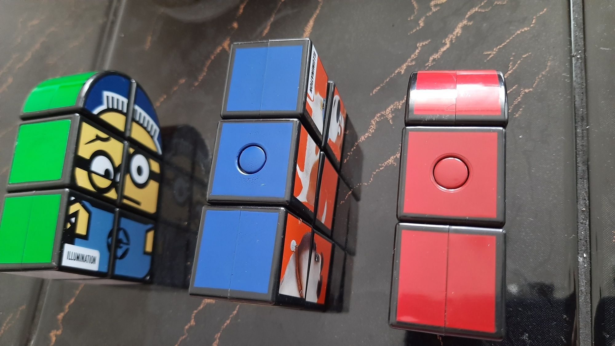 Kostki do układania Rubiks 3 szt. 6 x 3 x 2
