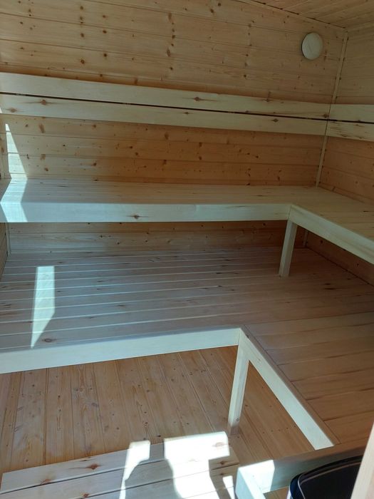 Sauna Ogrodowa Zewnętrzna 3 m x 2,2 m