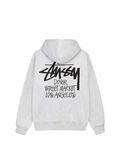 Худі Stussy Stock DSM Los Angeles Zip Hoodie White