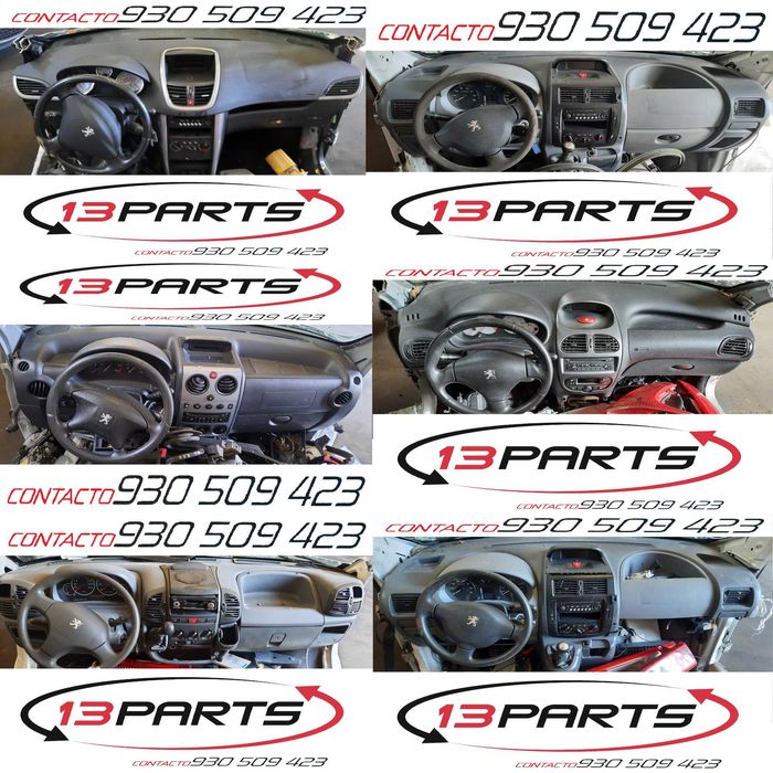 Kit Conjunto Tablier Airbags Completo Peugeot