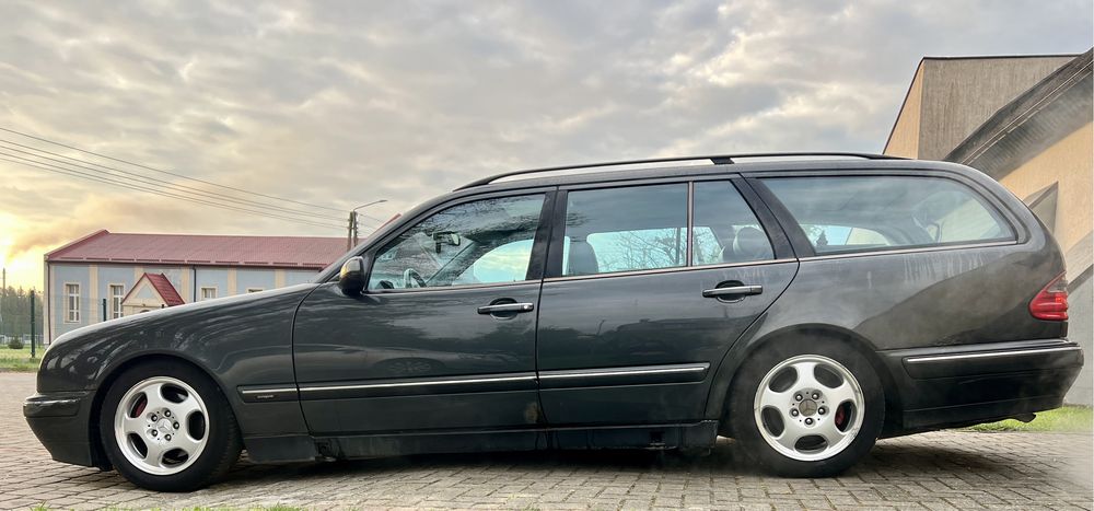 Mercedes w210 c280 M112 V6 manual Avangarde Kombi s210 xenon CZĘŚCI