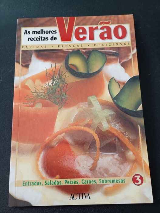 Livro " As melhores receitas de verão"