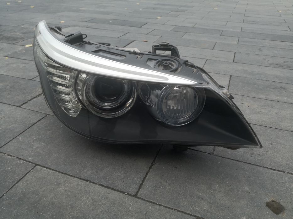 Reflektor przedni prawy BMW e60 e61 lift Bi-xenon Europa