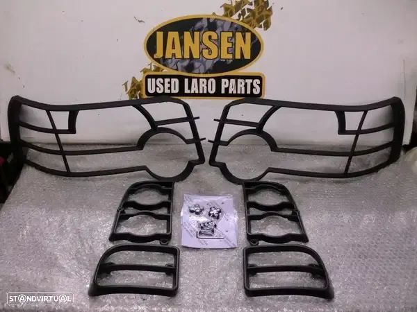 Land Rover Freelander proteções farois novos grelhas