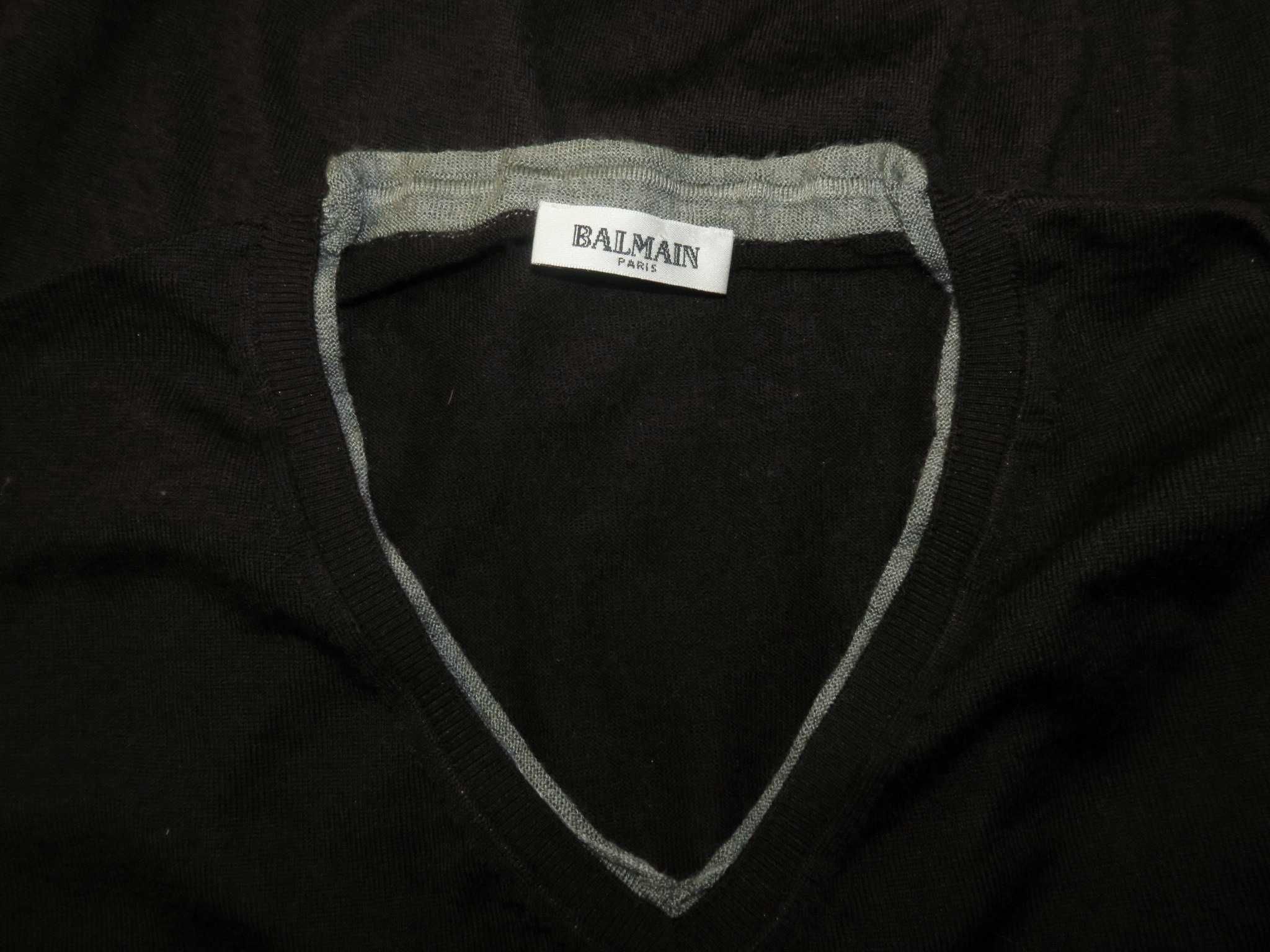 Balmain sweter z wełną 3 XL