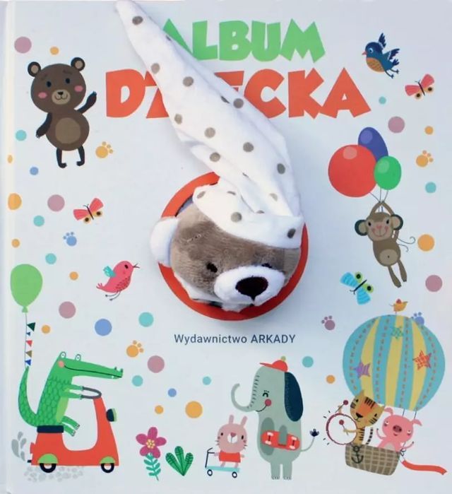Album dziecka z maskotką. Arkady