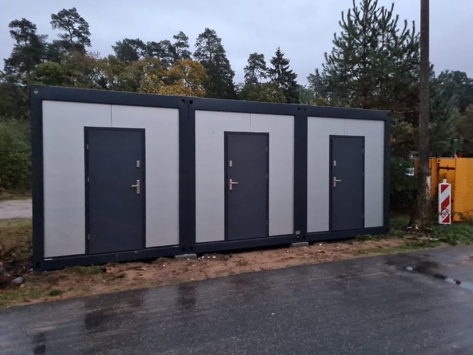 Kontener PRODUCENT Biurowy Socjalny Handlowy Magazynowy WC Letniskow
