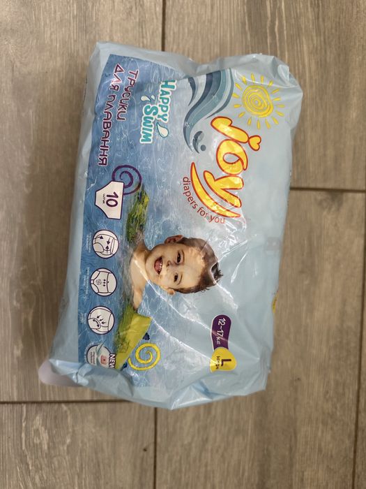 Підгузки-трусики для плавання,розмір L(12-16кг)