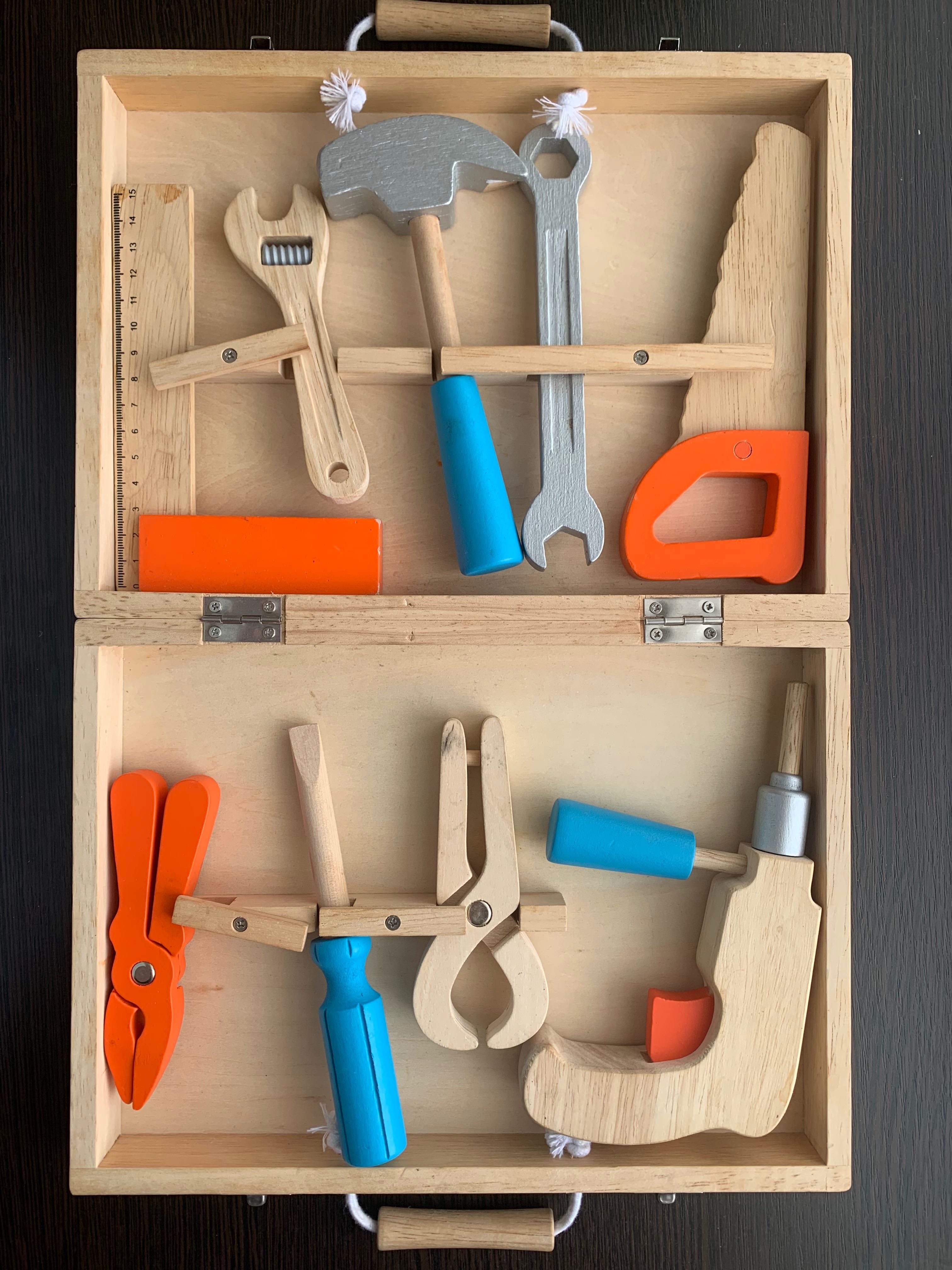 Набір іграшкових інструментів столярних Brico Kids by Janod