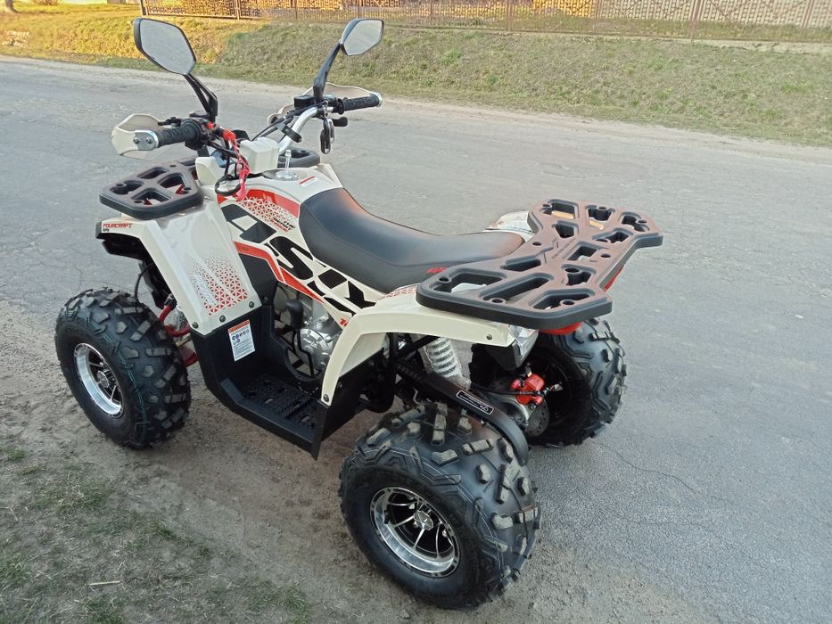 Quad ASIX FOURCRAFT 125cc ALU 3+1 nowy gwarancja transport