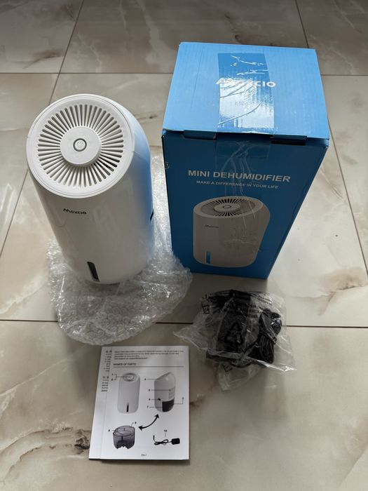 Osuszacz powietrza elektryczny 860ml, cichy, LED Maxcio