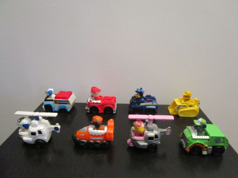 Conjunto de 8 Carrinhos (Racers) da Patrulha Pata / PAW Patrol