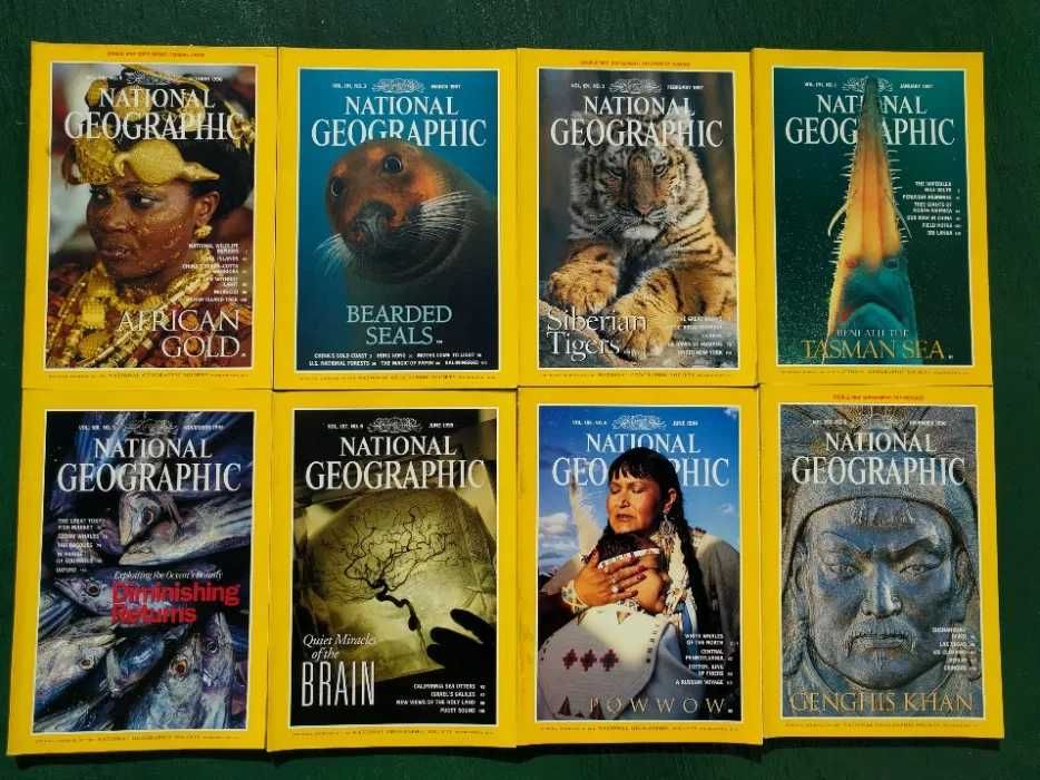 Revistas National Geographic USA 1994 a 2000