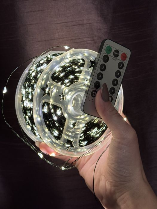 Гірлянда роса катушка 200 м