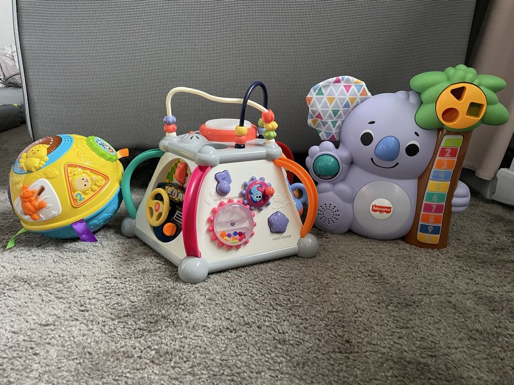 Zestaw zabawek Fisher-price Vtech Hula kula panda domek granuszek