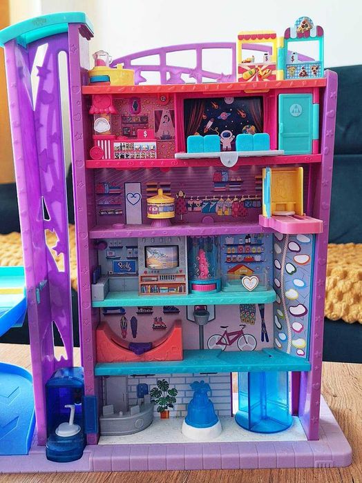 Mattel Polly Pocket Centrum handlowe z 2 laleczkami