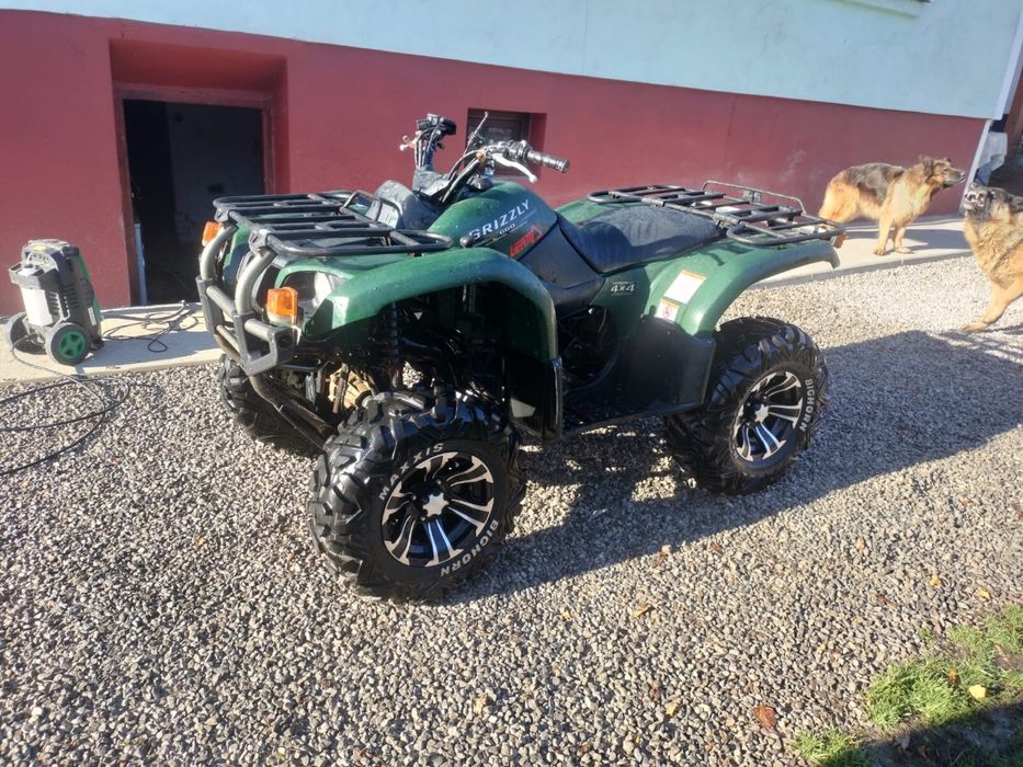 quad yamaha grizzly 650