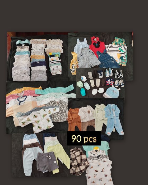 Lote bebê 0 a 6 meses