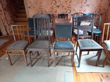 Stare krzesło, antyk, retro, PRL