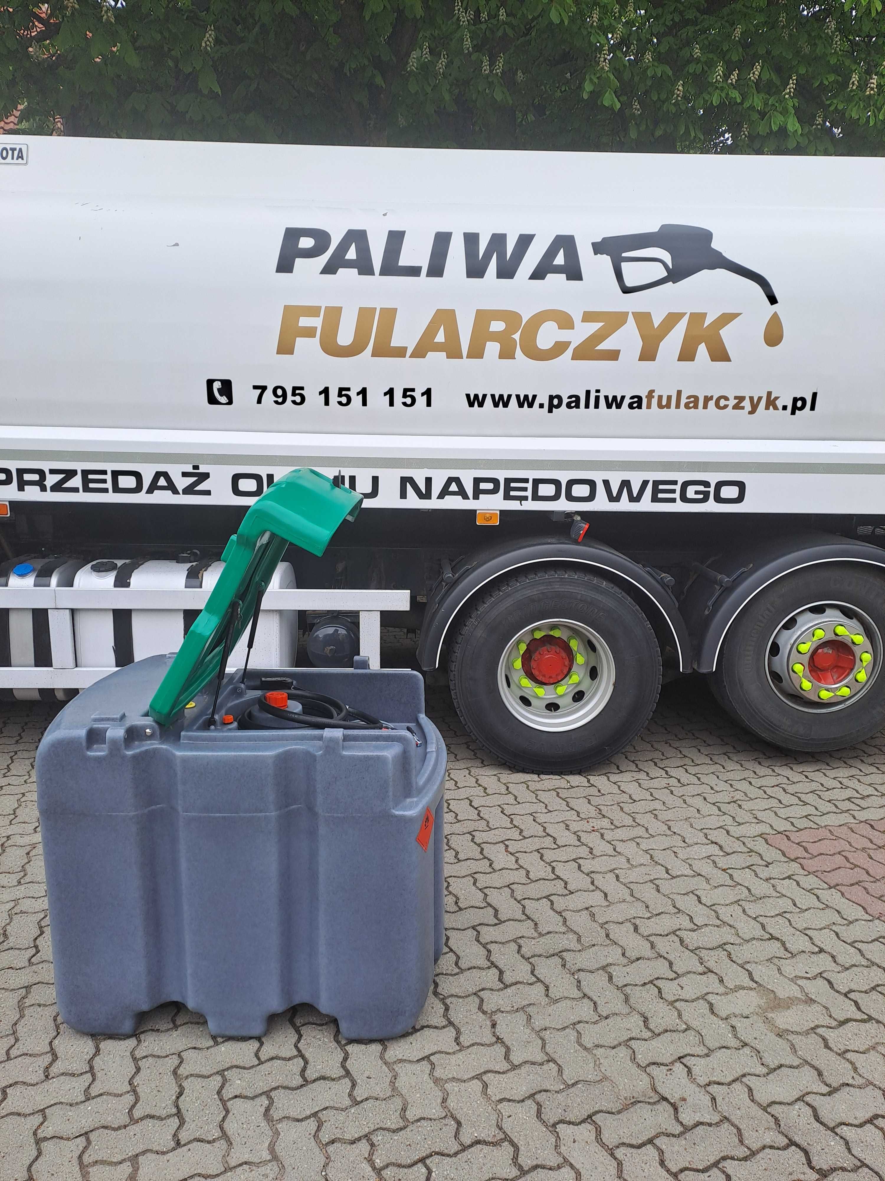 Mobily Zbiornik Paliwa ON Oleju Napędowego JFC TruckTank TT600 Litrów