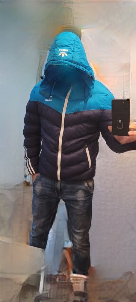 Okazja Kurtka zimowa ADIDAS  Unikatowa.