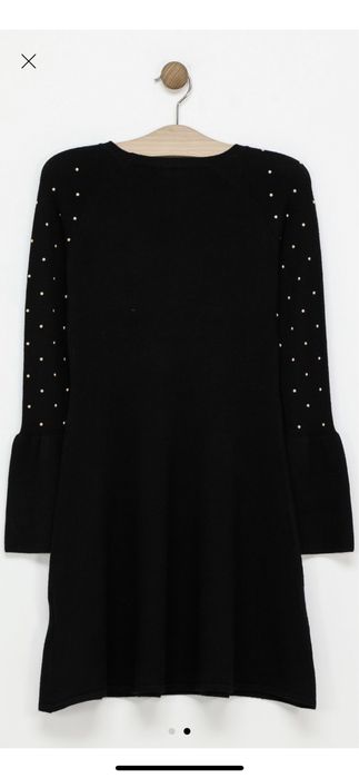 Guess черное платье на девочку размер 10/13 лет