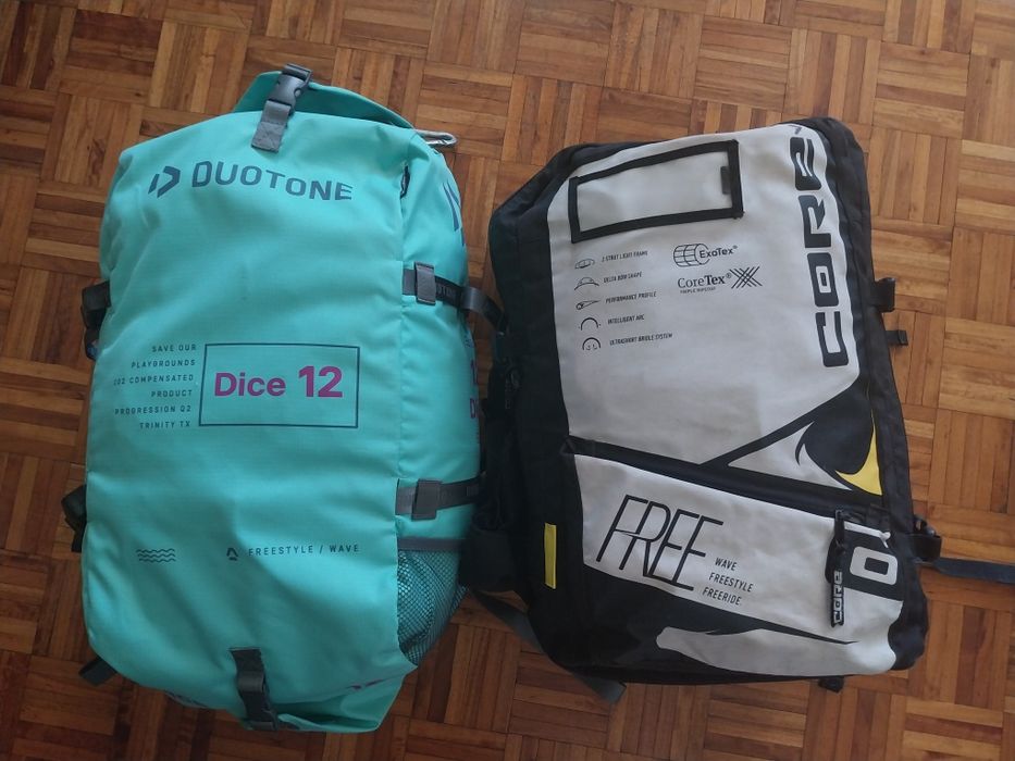 Kitesurf Duotone 12m e 9m Core