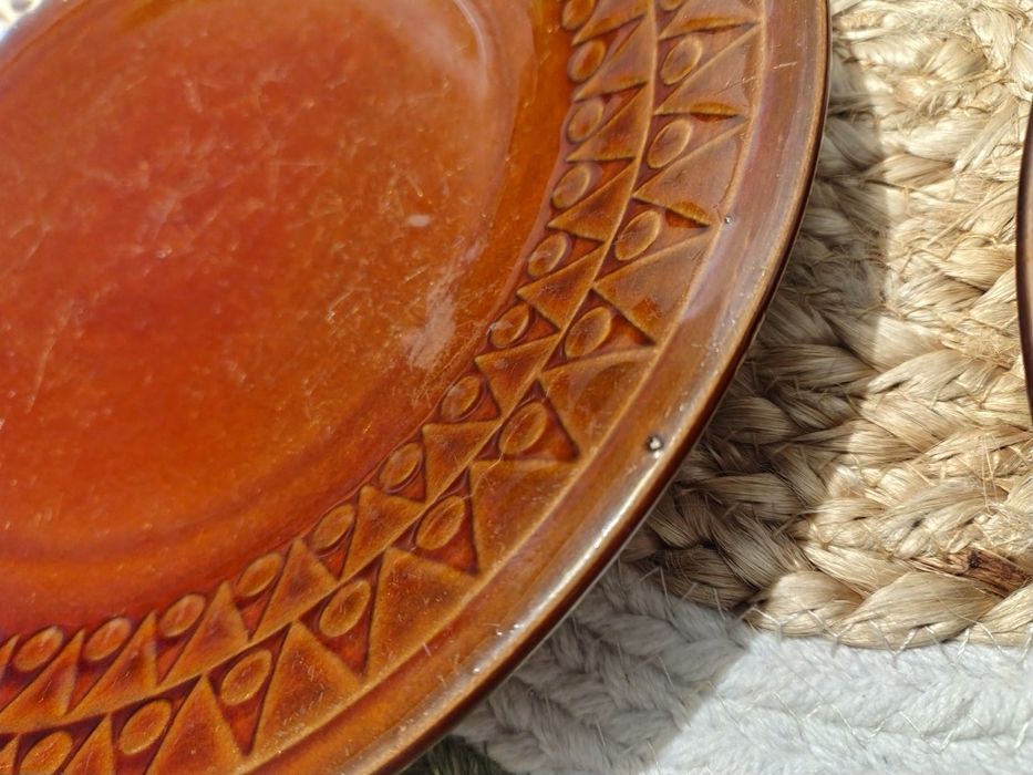 Talerze plytkie obiadowe Chodzież