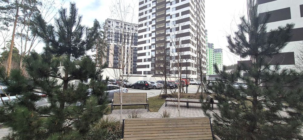 Продам 1-к квартиру 43м2 з ПОЧАТКОВИМ РЕМОНТОМ в ЖК Чехов-Парк. Ірпінь