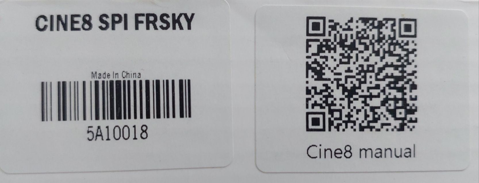 Новий FPV дрон CINE8 SPI FrSky