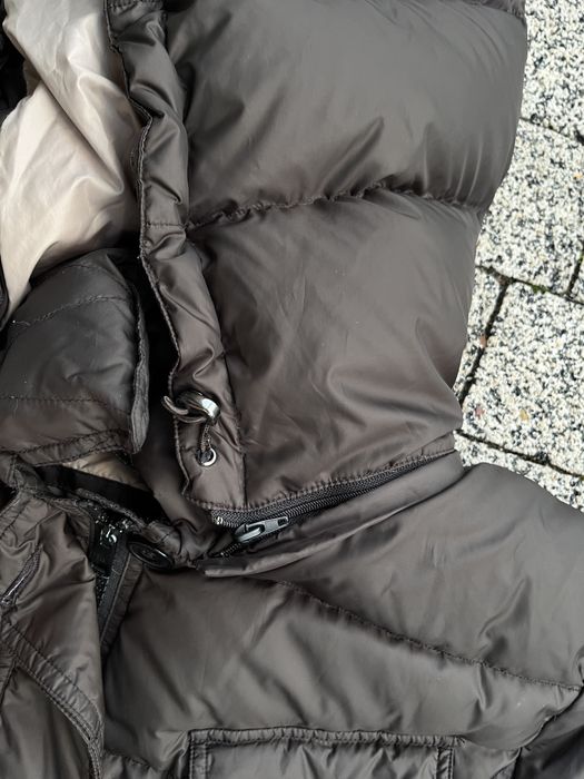 Kurtka puchowa zimowa damska Hetrego down jacket puffer parka Brown