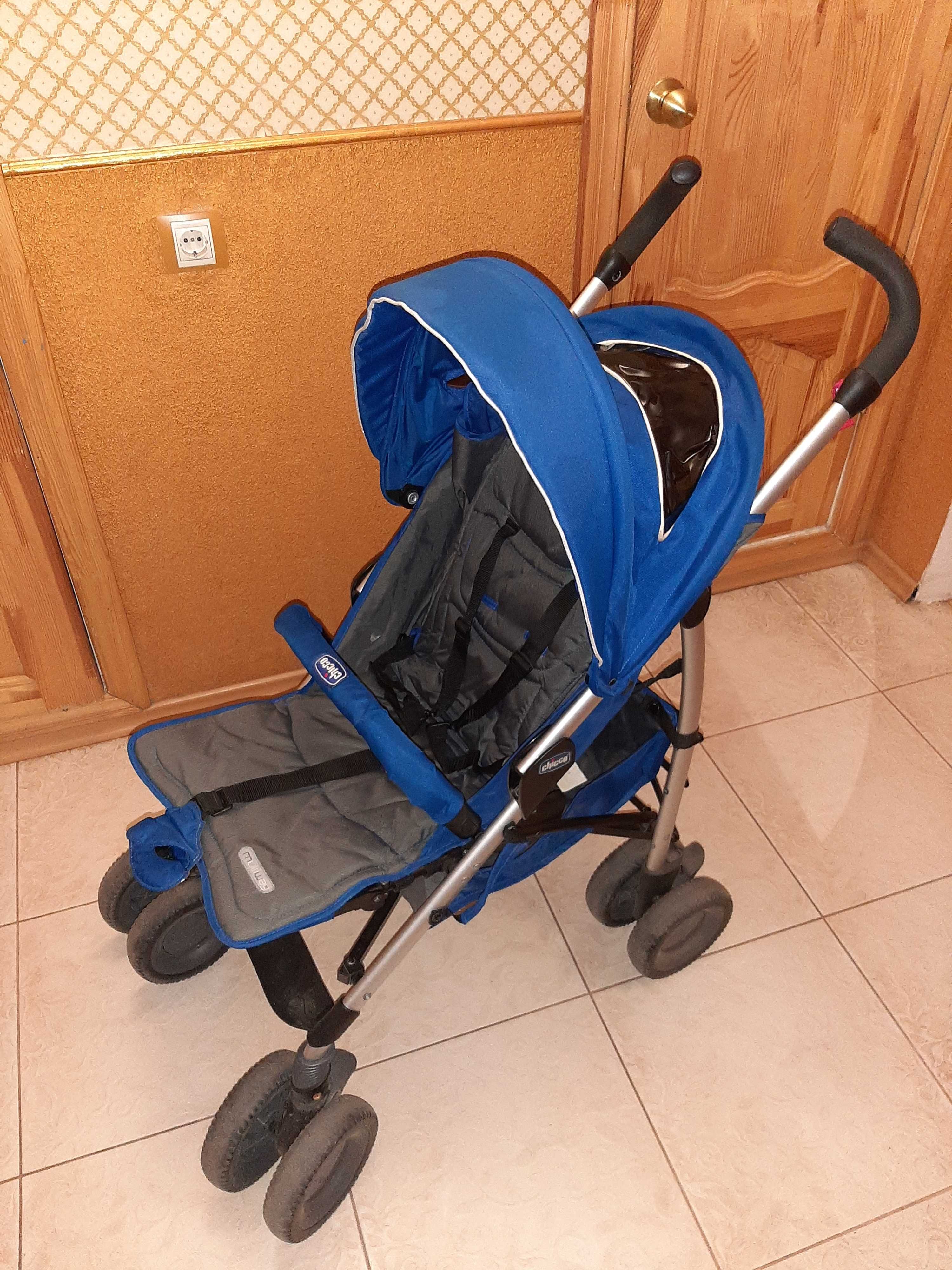 Коляска детская прогулочная Chicco Multiway Blue