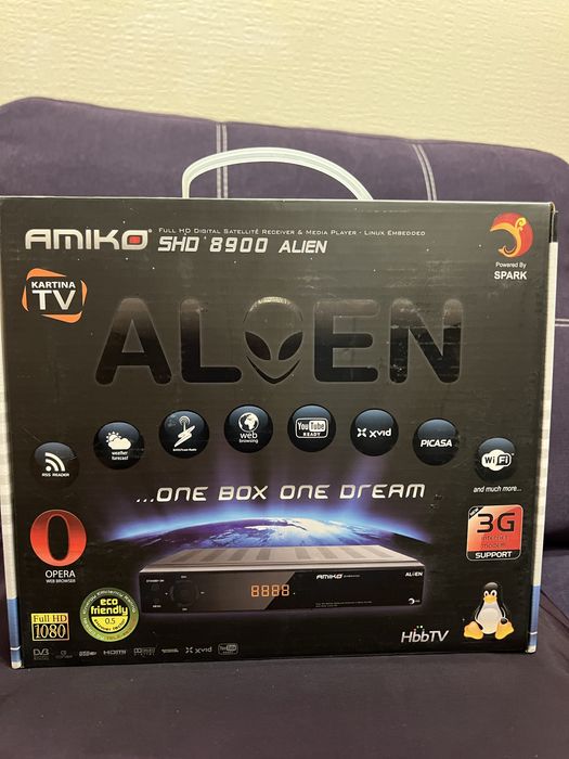 Amiko SHD-8900 Alien – спутниковый HD ресивер