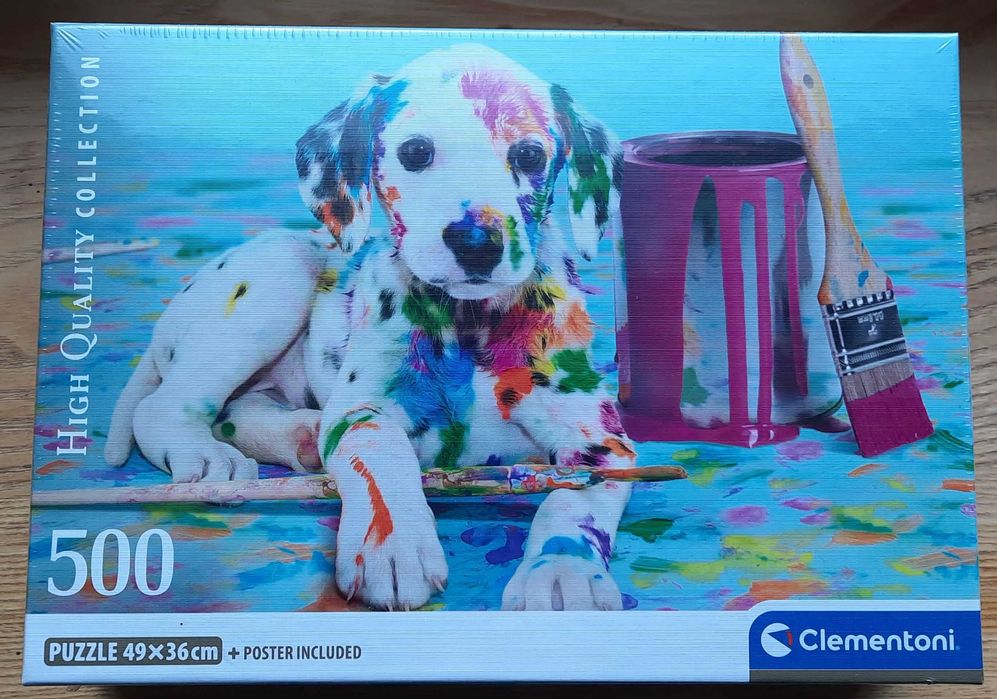 Puzzle Clementoni - The Funny Dalmatian - 500 elementów - nowe