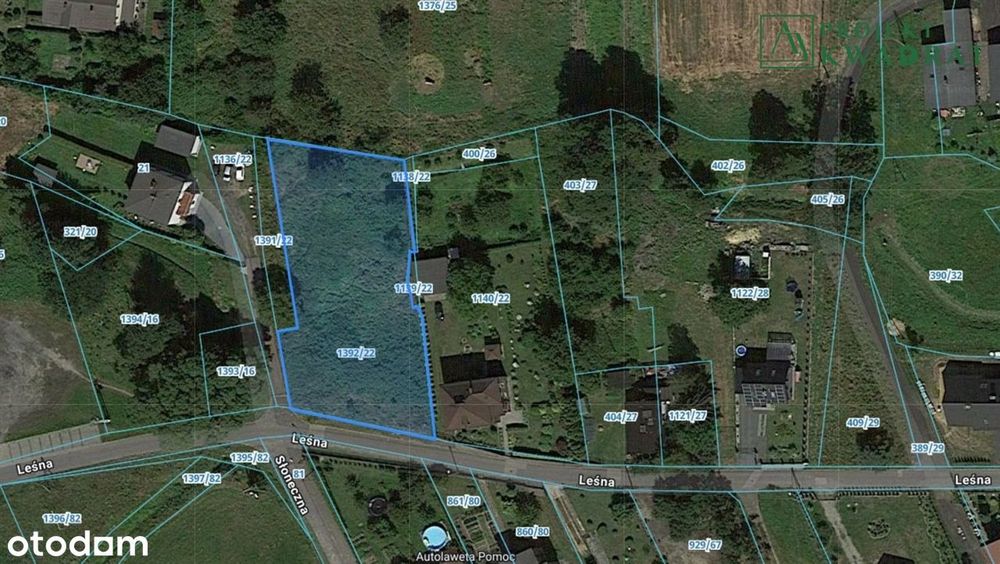 Działka pod budowę wymarzonego domu-Media w drodz