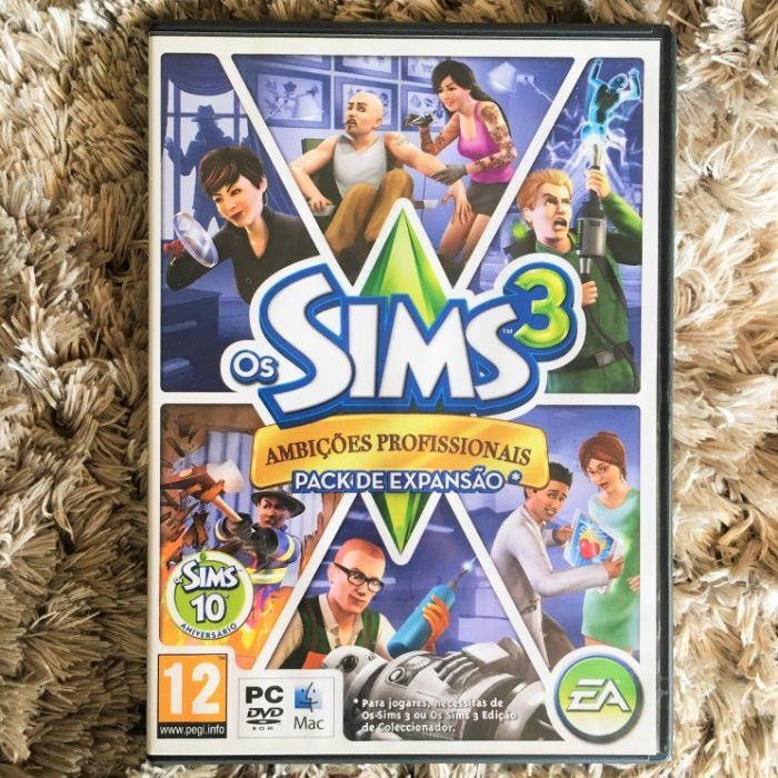 Jogo PC/Mac - Os Sims 3 Ambições Profissionais, Pack De Expansão