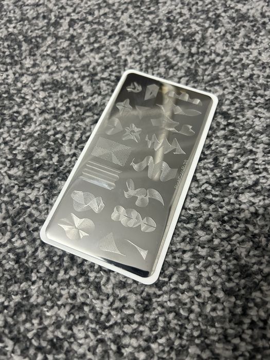 Лаки saga та пластини для стемпінгу, штамп прозорий