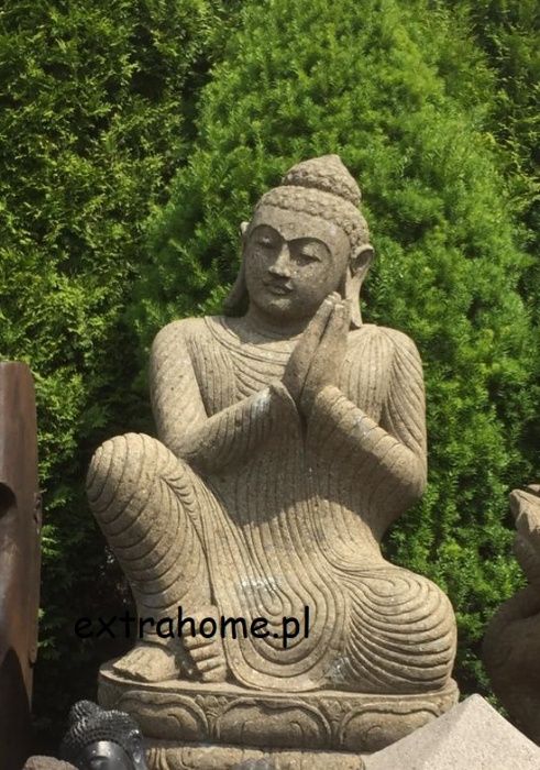 Fontanna Budda , buddha fontanna, Twarz Buddy , fontanna ogrodowa 130c