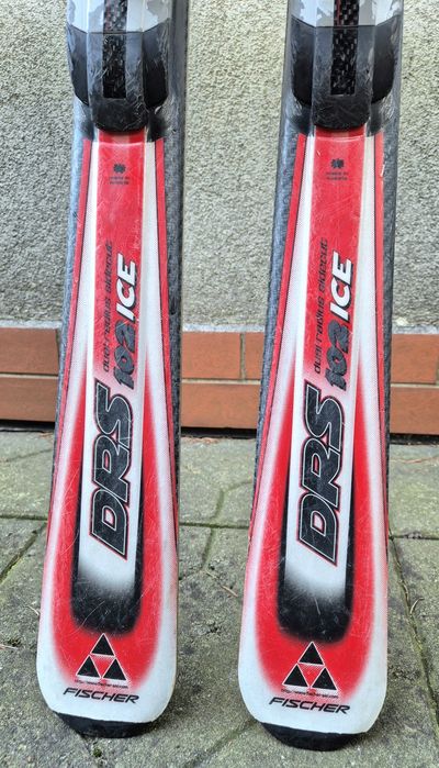 Narty Fischer DRS 102 Ice 168cm plus wiązania Salomon 900s