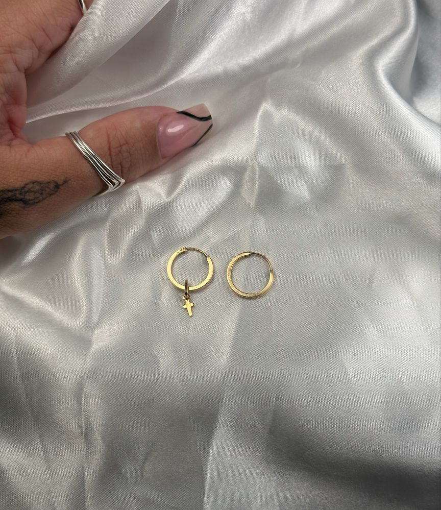 Argolas ouro 18k