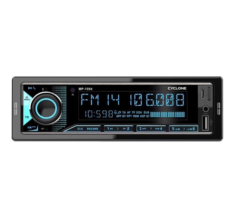 Автомагнітола 1Din Cyclone MP-1094 BT