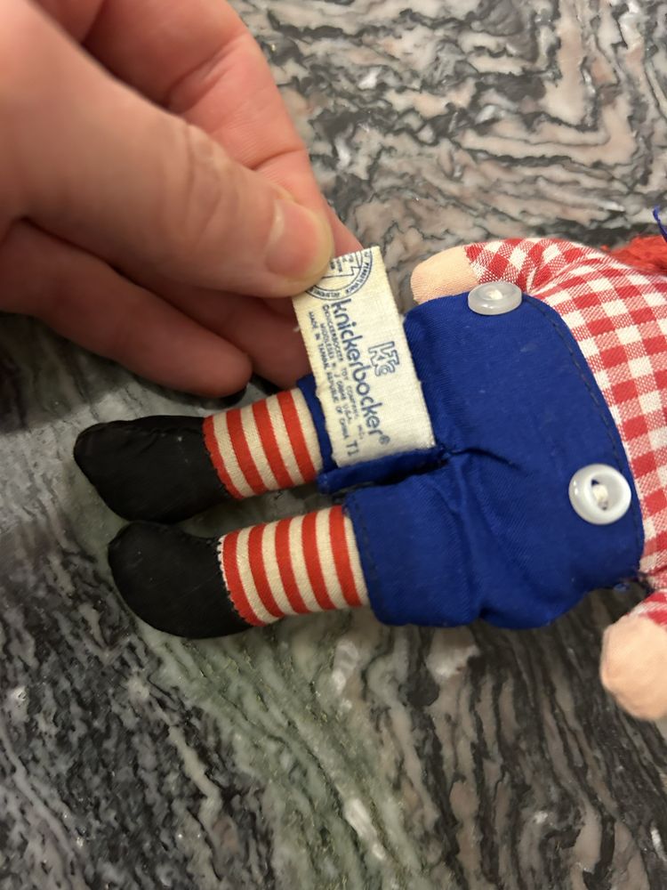 Knickerbocker  Raggedy Andy & Raggedy Ann lalki kolekcjonerskie