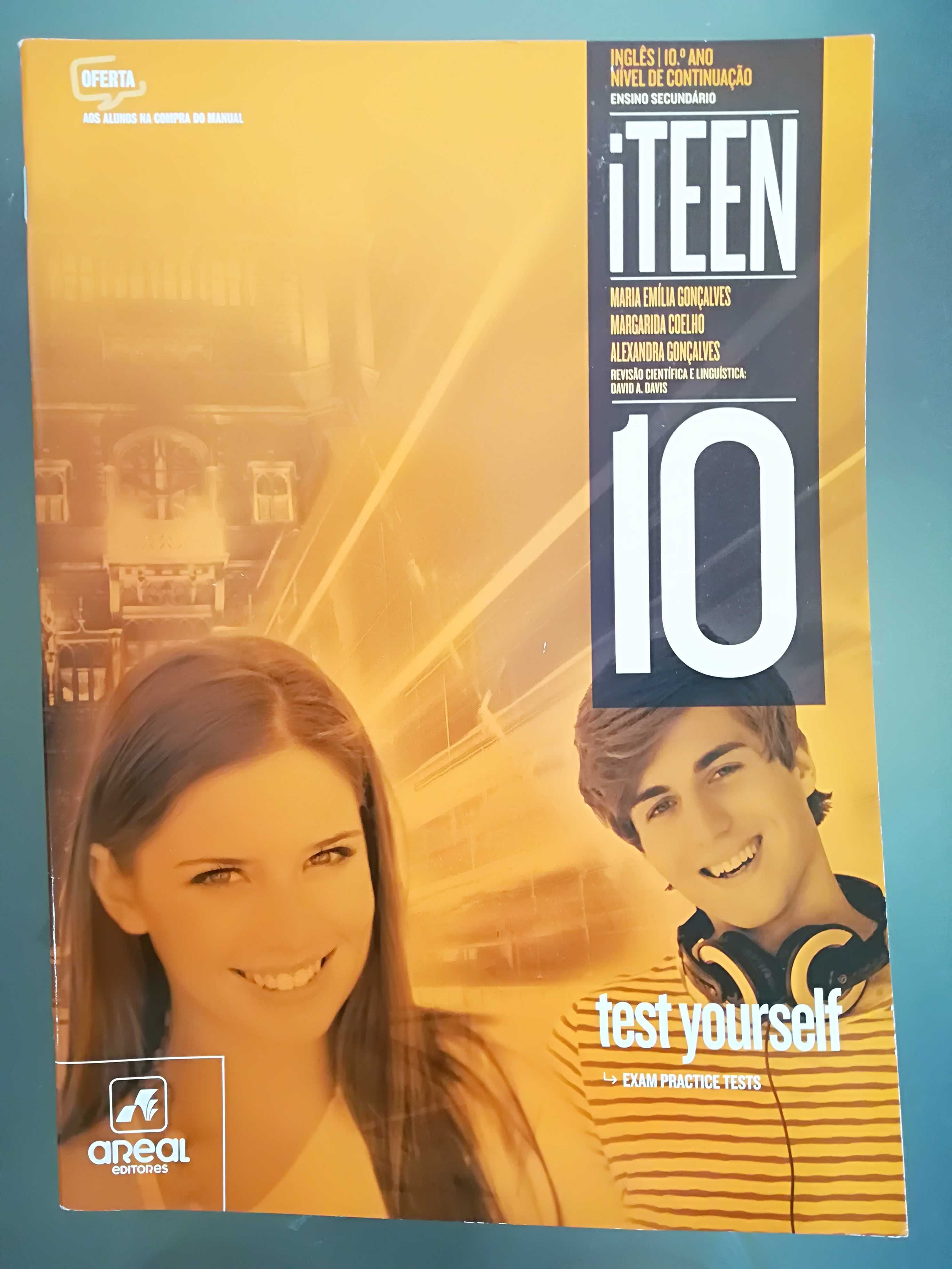 iTeen 10, Inglês, 10º ano, Manual e CA