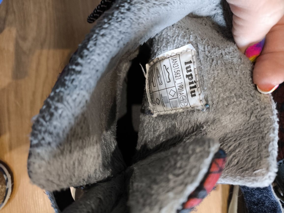 Buty zimowe, śniegowce lupilu 29 Marvel