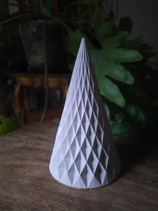 Designerska choinka beton architektoniczny loft