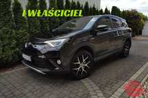 Toyota RAV4 1 WŁAŚCICIEL Hybrid 2.5 197KM PRESTIGE bezwypadkowa na gwarancji kamer