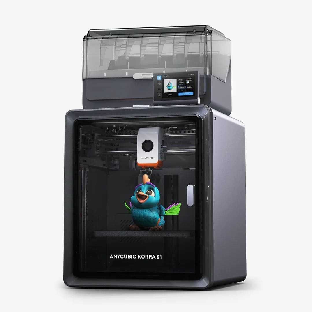 3Д принтер Anycubic Kobra S1 Combo / аникубик кобра S1 комбо 3d |4