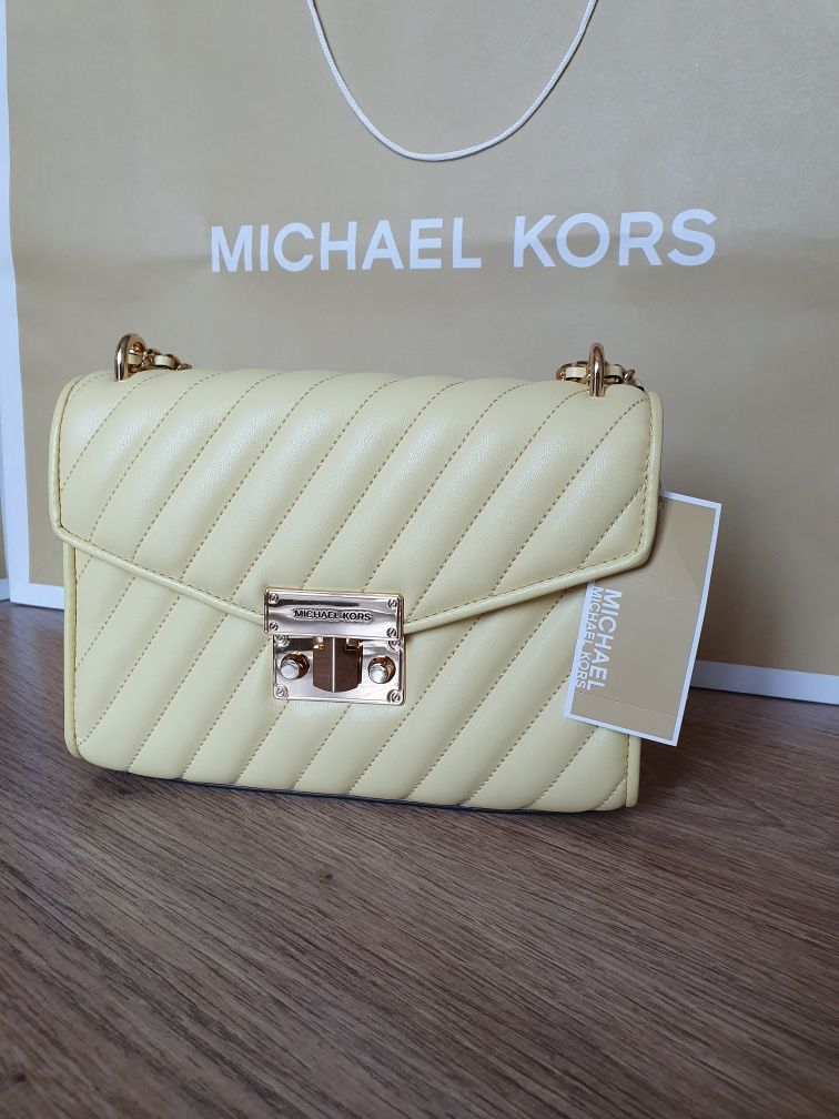 Сумка Michael Kors Rose vegan faux medium